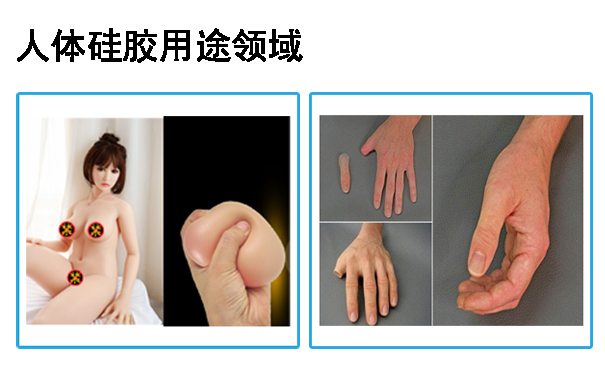 人體硅膠用途應用于哪些領域？